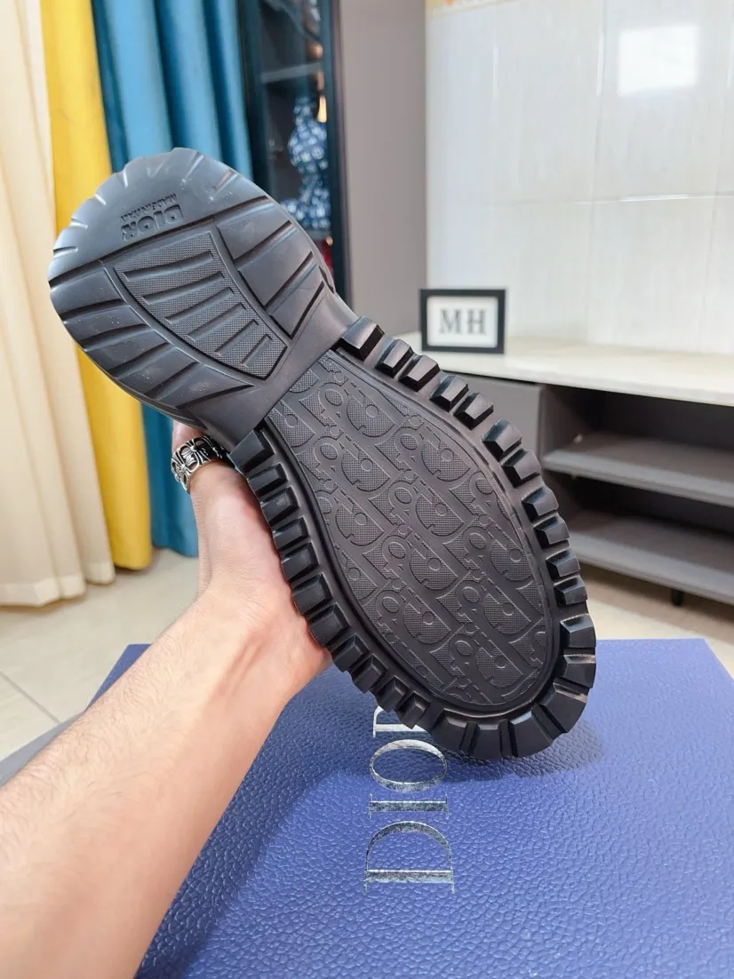 Men's shoes💰600🌹🌹【Dior】 All materials selected on the official website are carefully made according to the original materials💥Only the most beautiful and best original shoes😡The upper is made of the same material as the counter, elastic breathable mesh and glue combined💥TPR original outsole💥Size: 38-44💥
